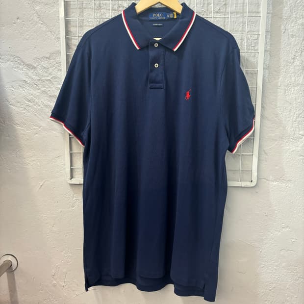 폴로 랄프 로렌 네이비 레드 포니 PK XL