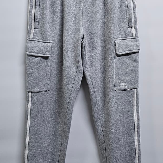 아디다스 기모 카고조거팬츠 XL