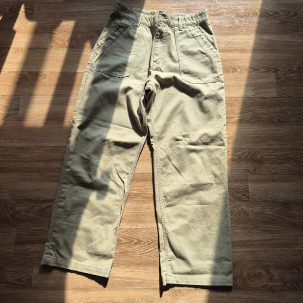 유니폼브릿지 퍼티그팬츠 와이드핏 L 32 