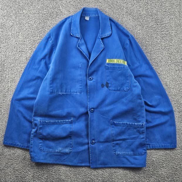 빈티지 3포켓 프렌치 워크 자켓 ( L추정 ) / 11598