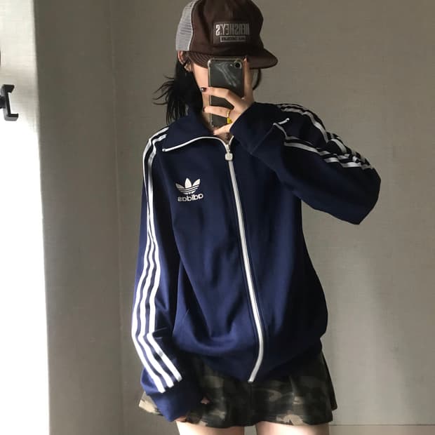 아디다스 네이비 유로파 트랙탑