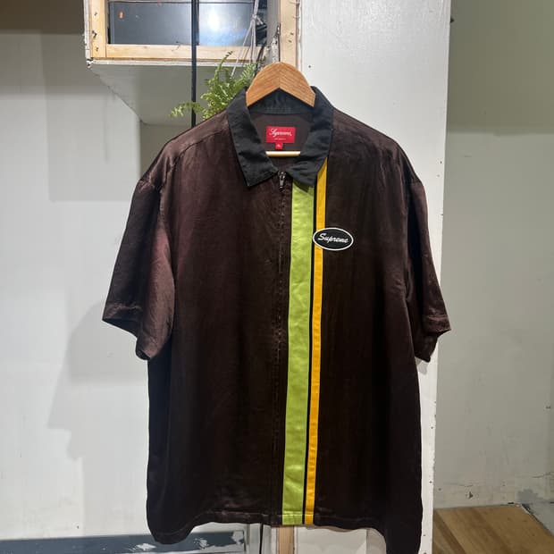 Supreme 슈프림 샤틴 볼링 셔츠