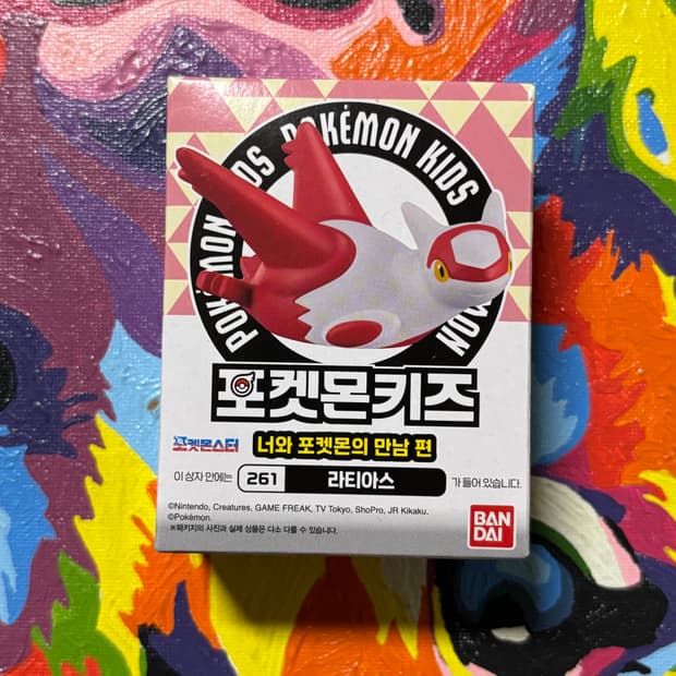 미개봉) 포켓몬키즈 라티아스 포켓몬 피규어 미니어처 인테리어 소품
