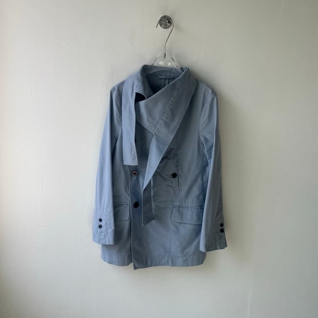 비비안 웨스트우드 맨 하이넥 하프 자켓 