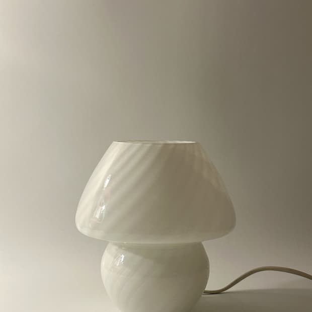 80‘s 독일 빈티지 글래스 오팔 조명 테이블 레트로 앤틱 미드센츄리 