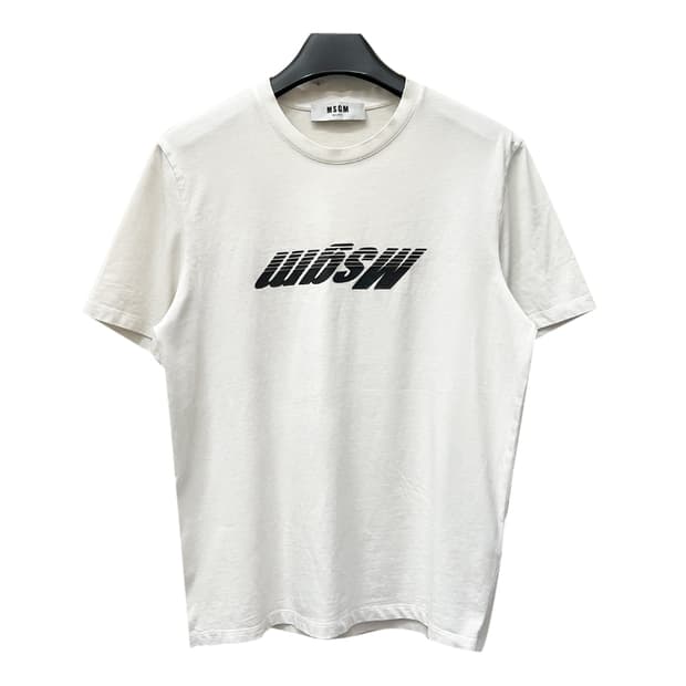 MSGM 엠에스지엠 로고 반팔티 M