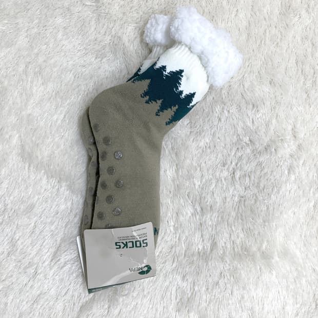 네파 새상품 여성 셰르파 방한털양말 캠핑