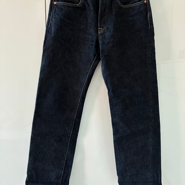 [KAPITAL] 캐피탈 셀비지 스트레이트 데님 진 32 남성