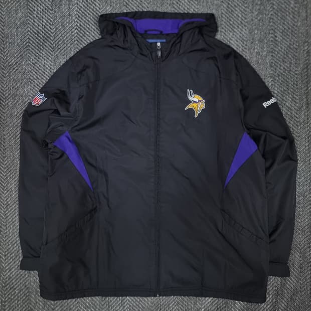 NFL 미네소타 바이킹스 리복 바람막이