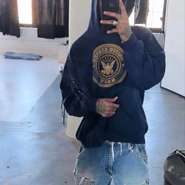 US NAVY 후드티 미군 해군 USA제