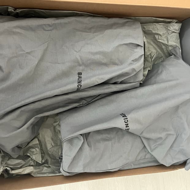 [44] 발렌시아가 크록스 러버부츠 그레이