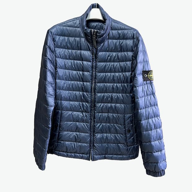 [M] 스톤아일랜드 마이크로 립 스탑 경량패딩