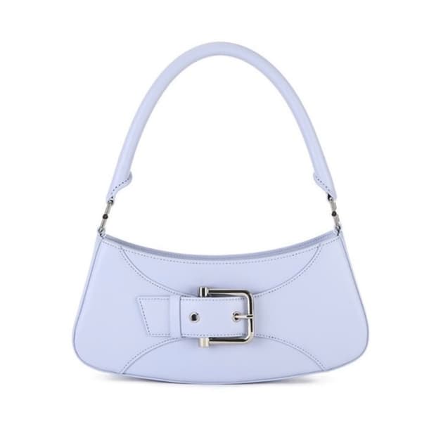 오소이 osoi BELTED BROCLE_SMALL_PALE BLUE
