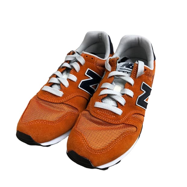 뉴발란스 373 오렌지 다크 블루 250mm