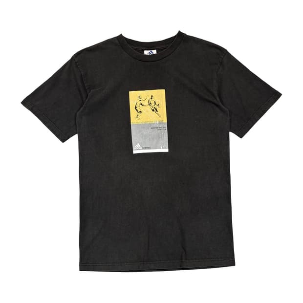 90s 아디다스 농구 티셔츠 made in CANADA (M)  