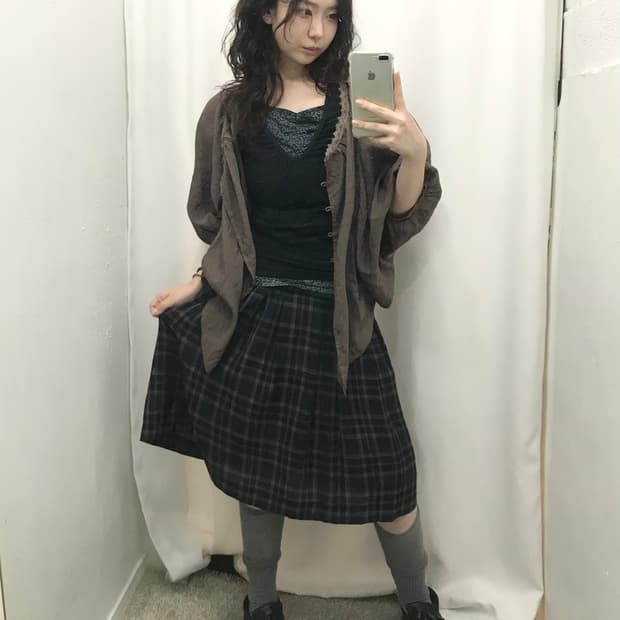 네이비 모리 코디 세트 🫐