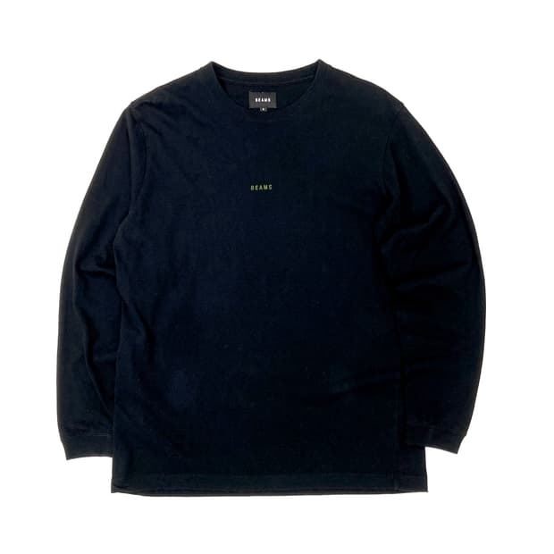 Beams small logo long sleeve