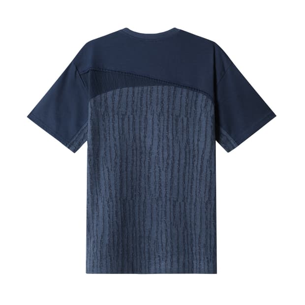 엑슬림 xlim ep.6 02 반팔 티셔츠 블루 네이비