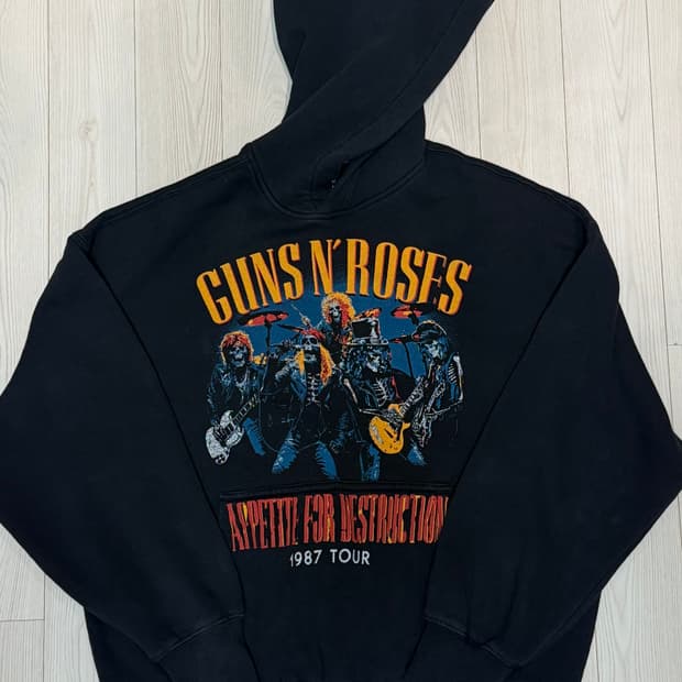 H&M Guns N' Roses 후드티