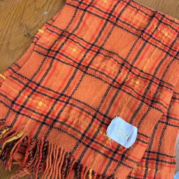 Vivienne Westwood Check Muffler
