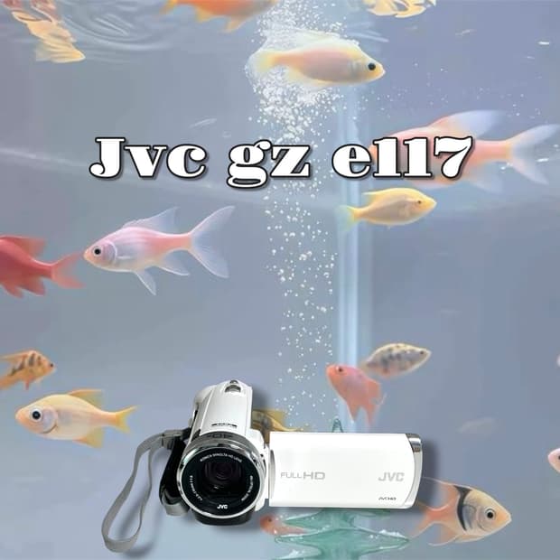 희귀컬러 / 입문자 추천 / Jvc gz 117 빈티지 캠코더