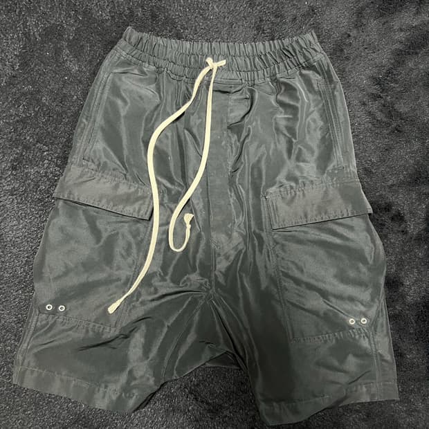 릭오웬스 카고 쇼츠 XS