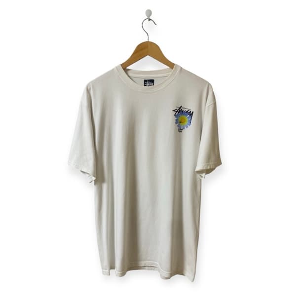  Stussy 플라워 라운드티 XL  