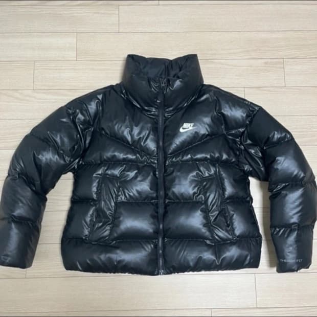 나이키 여성 패딩 블랙