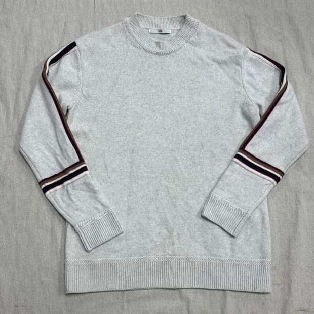 시스템 사이드라인 캐시미어 오트밀 니트 95