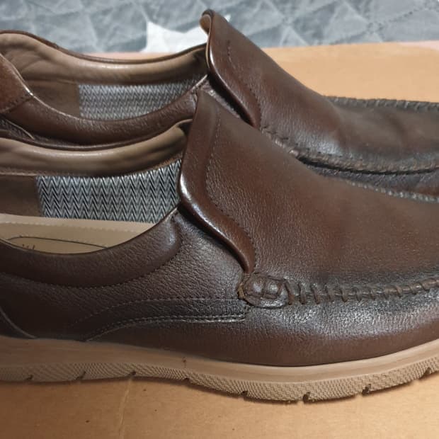 SODA SAGE 초경량 슬립온 보트슈즈 브라운 (260)