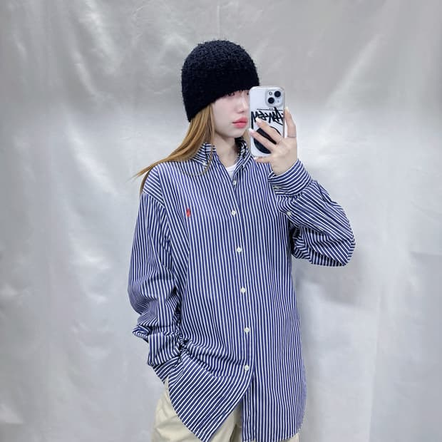 폴로 랄프로렌 포니 스트라이프 셔츠 