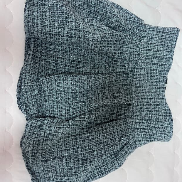 미셸마카롱 라메 트위드 미각 스커트 일브스나걸리양지뢰양산형지뢰계