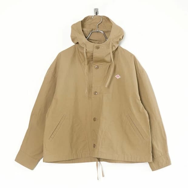 새상품 26SS DANTON 단톤 코튼 숏 후드 재킷 40사이즈 베이지