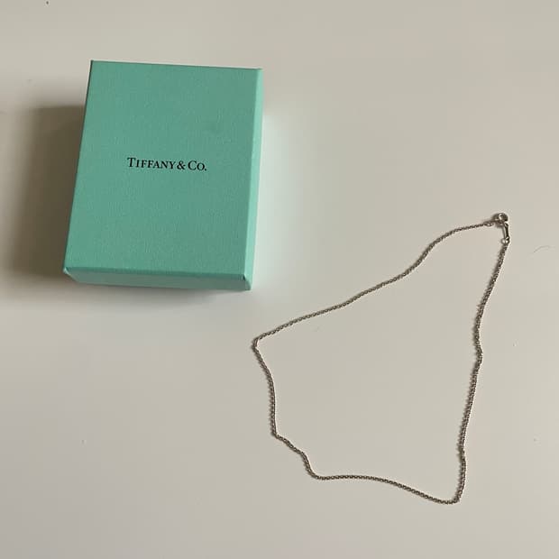 티파니앤코 체인 목걸이