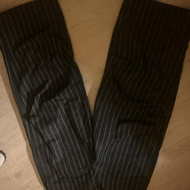 스트라이프 팬츠