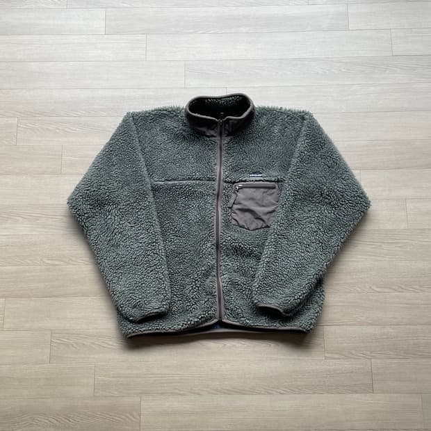 02 파타고니아 딥파일 유칼립투스 그린 자켓