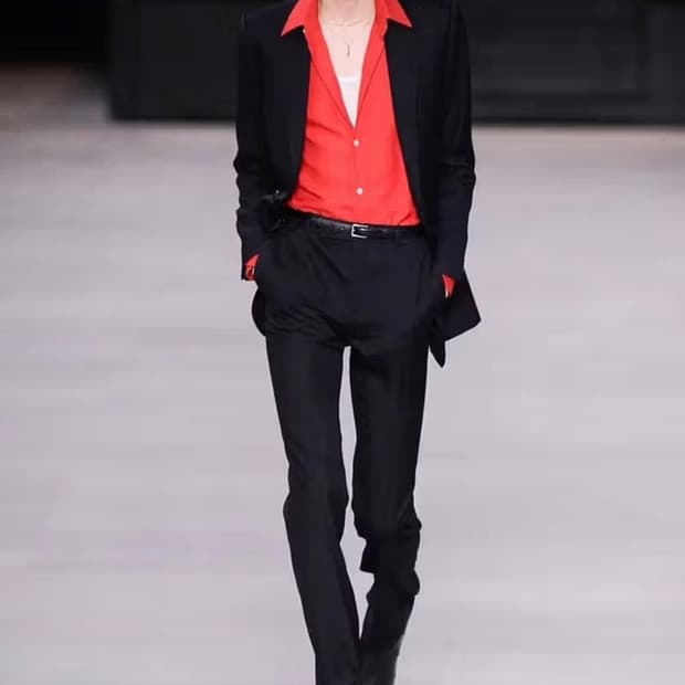 20ss celine runway blazer