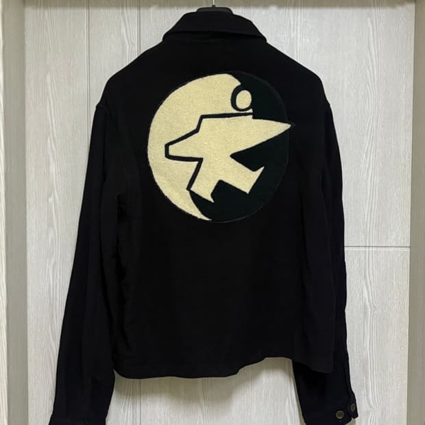 [M] 스투시 아워레가시 몰스킨 자켓 블랙