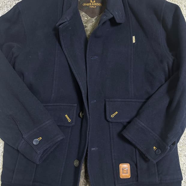 일본판 GHERARDINI 울 자켓 사이즈 105