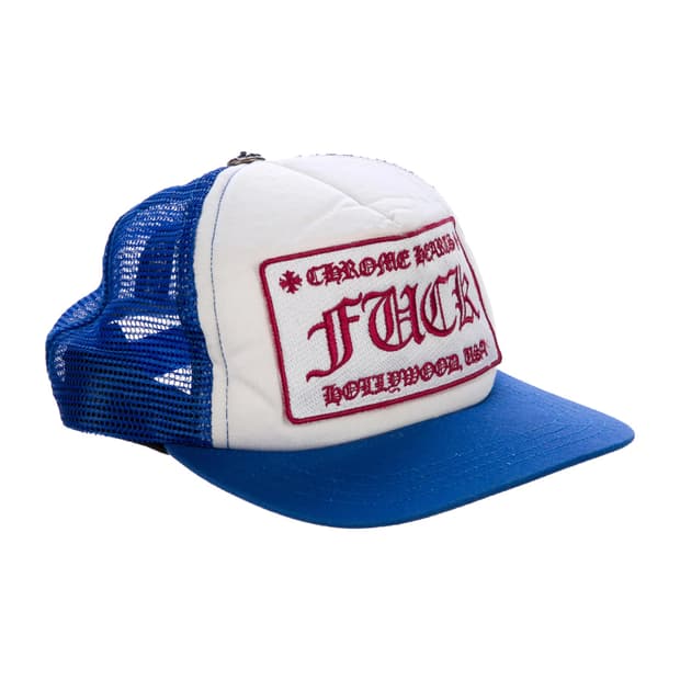 크롬하츠 블루 트러커 캡