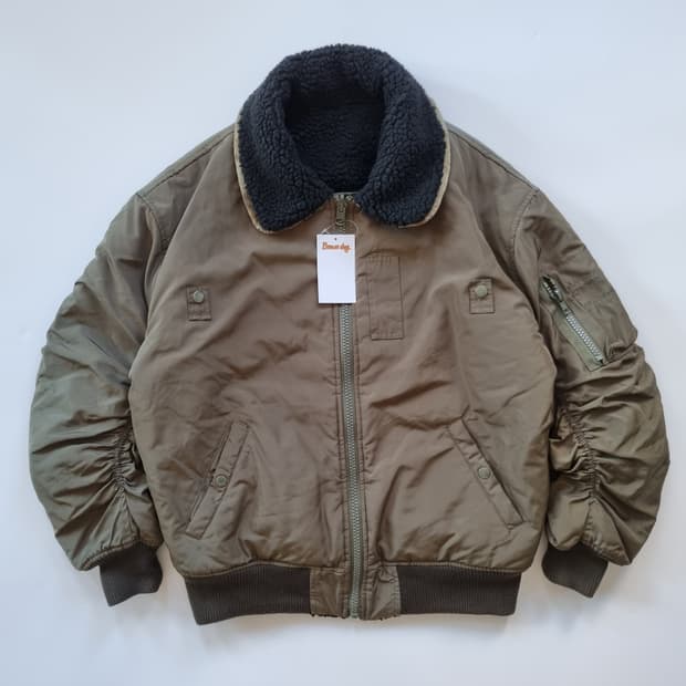 리버시블 플리스 항공점퍼 