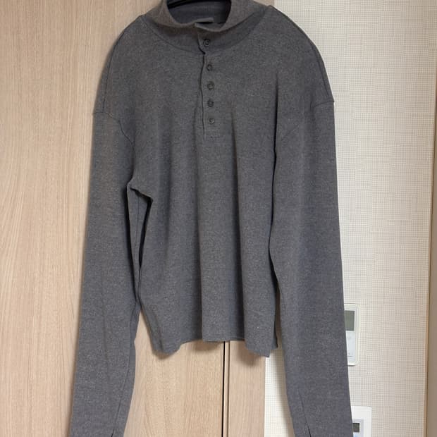 후브스 하이넥 헨리 롱슬리브 [그레이]