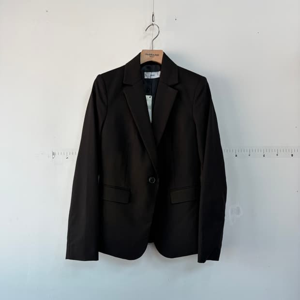 MNG 블랙 여성 자켓