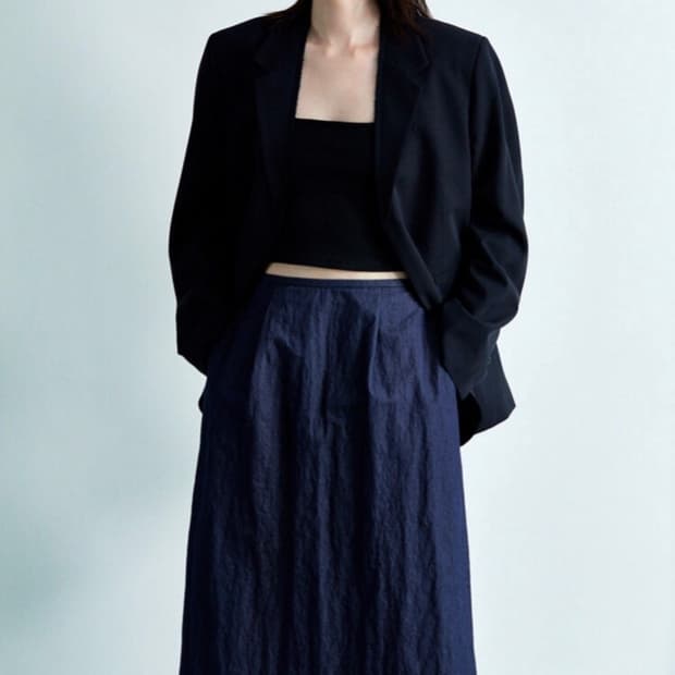 알테 Alte 클래식 울 자켓 딥네이비