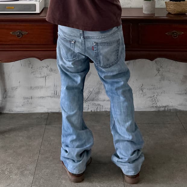 리바이스 507 부츠컷