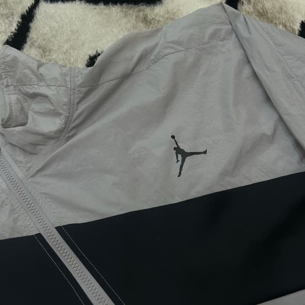 [4XL]나이키 조던 윙스 다이아몬드 자켓/그레이블랙