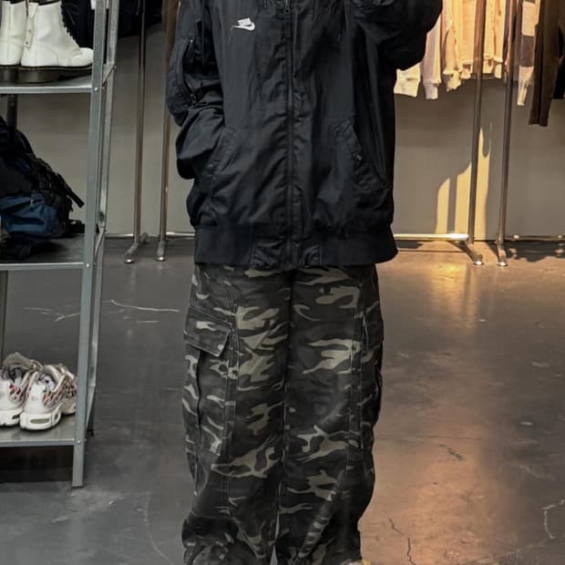 나이키 리버시블 후드 바람막이 재킷 A2414