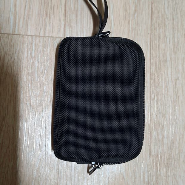지퍼형 지갑 블랙 상태좋음