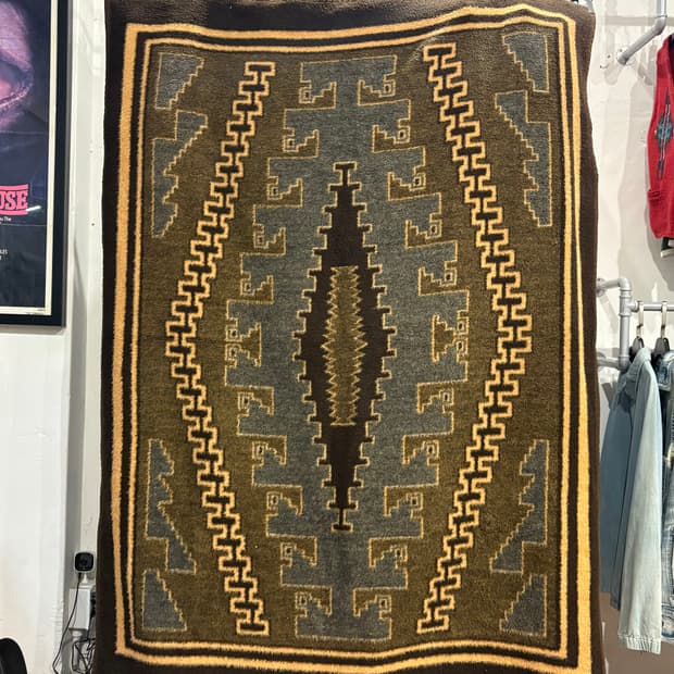 Vintage 나바호 울 블랭킷