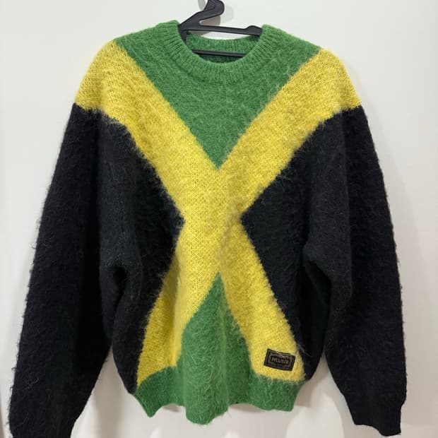 팔라스 헤어리 플래그 니트 자메이카 - 24FW